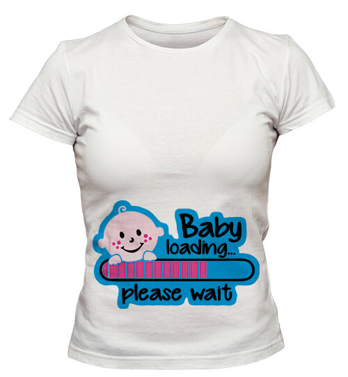 tricou personalizat baby loading