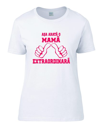 Tricou aniversar pentru mame personalizat, cadouri pentru mame