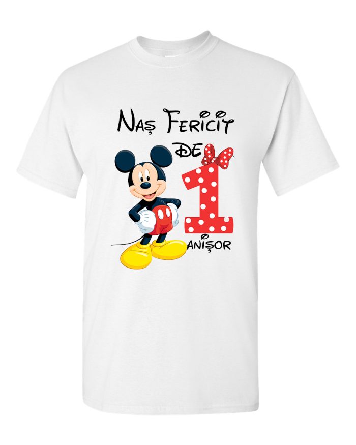 Tricouri Personalizate Nasi Fericiti De 1 Anisor