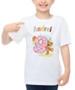 tricou aniversar pentru copii de 9 ani, tricouri pentru copii