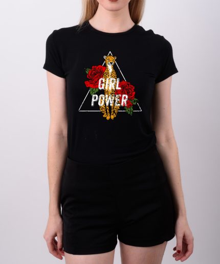 tricou personalizat, tricou de dama, tricou girl power