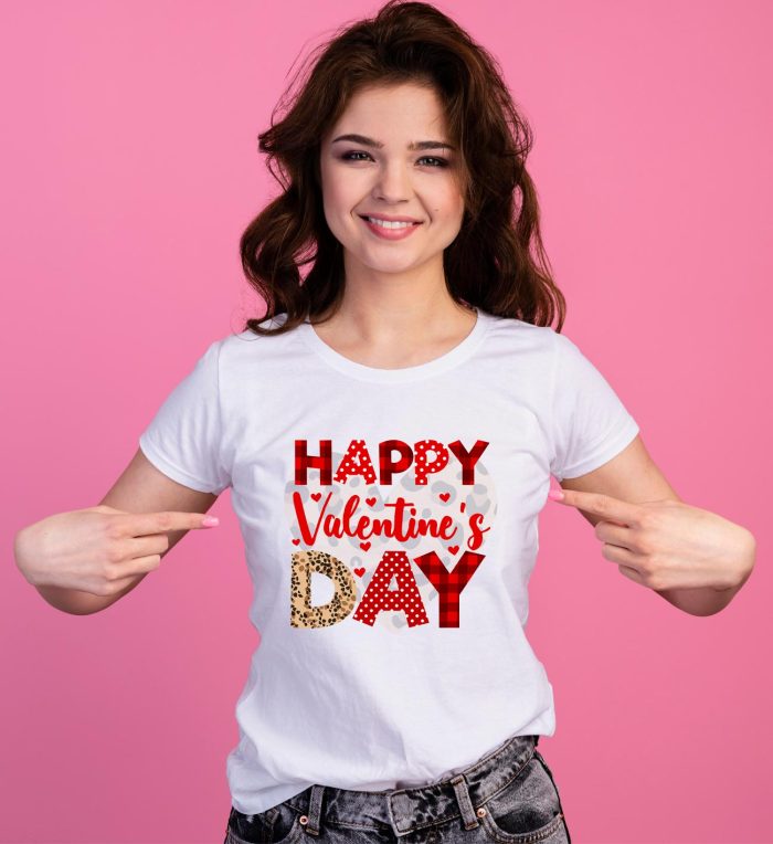 tricou personalizat dama, Happy Valentine's Day, tricouri